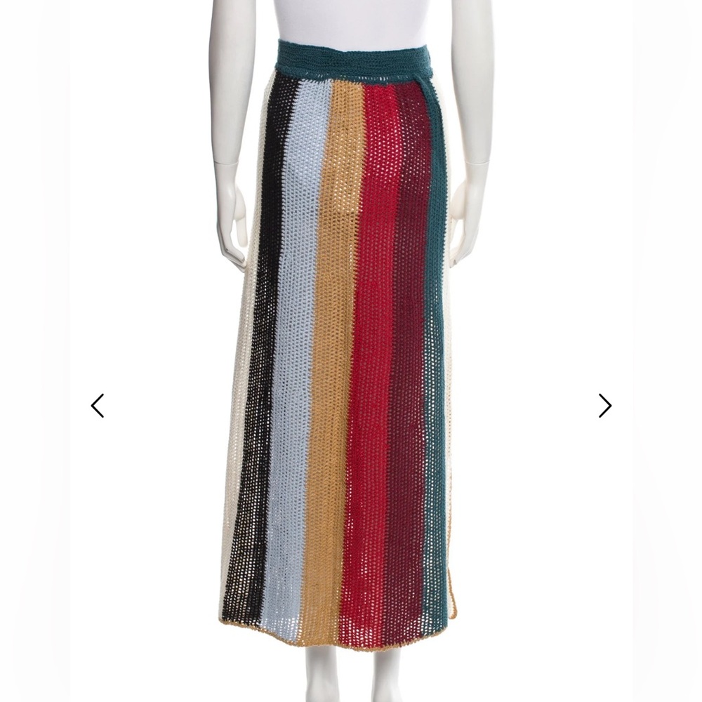 Agua Bendita Colorful Knit Maxi Skirt - Picture 2 of 4